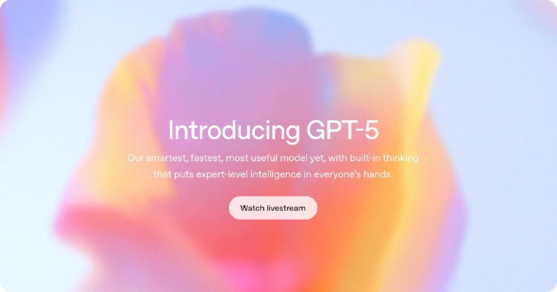 OpenAI 正式发布 GPT-5GPT-5 是 OpenAI 最先进的模型，在推理、代码质量和用户体验方面有重大提升